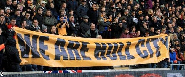 Hull City fans