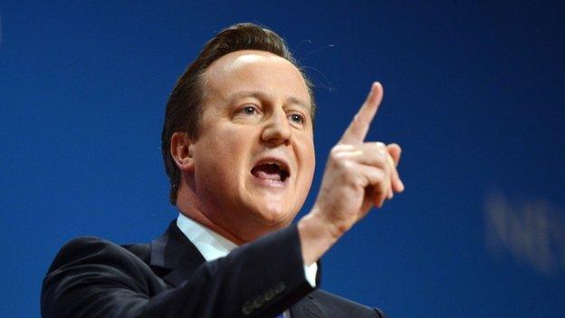 Cameron conference speech