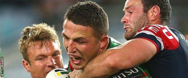 Sam Burgess will join Premiership rugby union side Bath after the 2014 NRL season