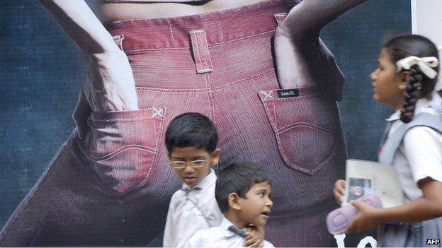 India jeans ad