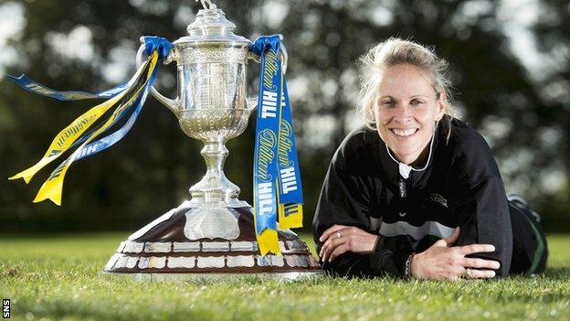 Stirling University manager Shelley Kerr