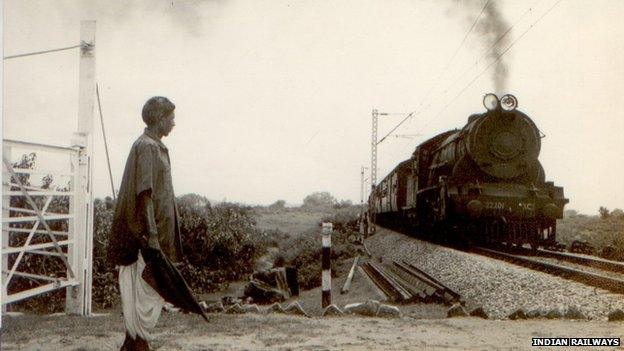 Most of the signalling was done through "red" and "green" flags in old days