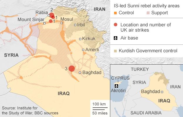 UK airstrikes graphic