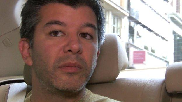 Uber boss Travis Kalanick