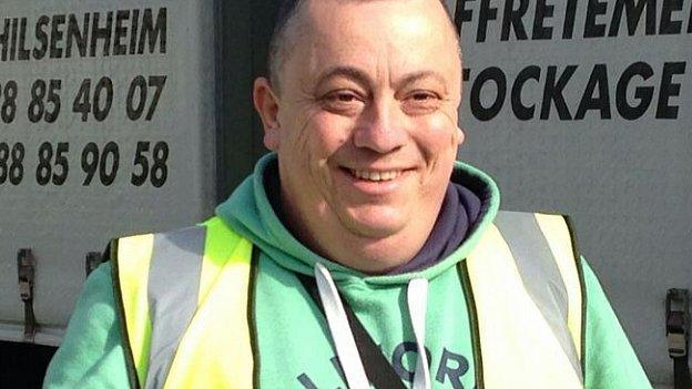 Undated handout image of Alan Henning