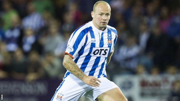 Kilmarnock midfielder Jamie Hamill