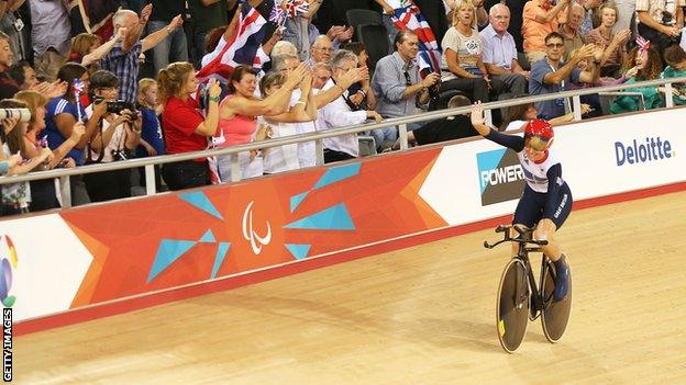 Dame Sarah Storey at London 2012