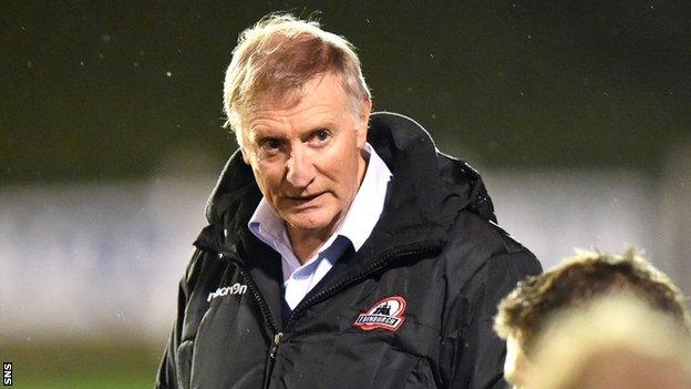 Edinburgh head coach Alan Solomons