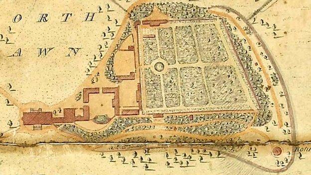 Original plans for Croome