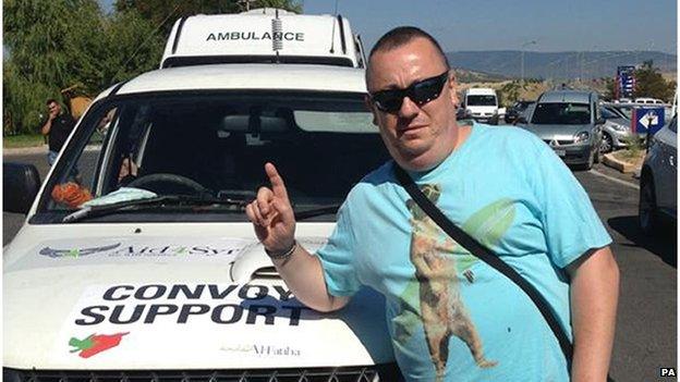 Undated photo of Alan Henning, the British aid worker killed by the Islamic State group.