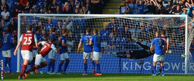 Leicester v Burnley