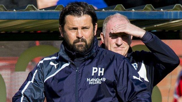 Dundee manager Paul Hartley