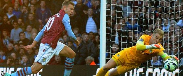 Aston Villa v Manchester City