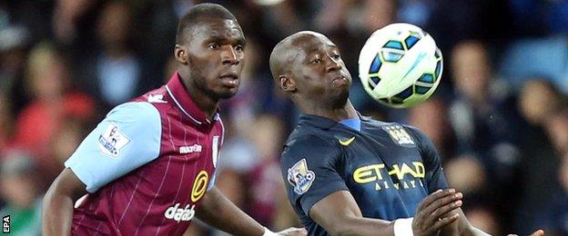 Aston Villa v Manchester City