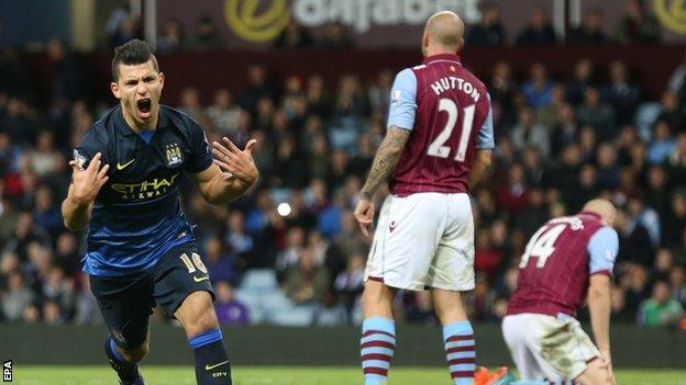 Aston Villa v Manchester City