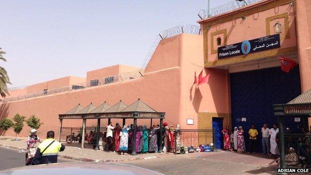 The prison where Ray Cole is detained