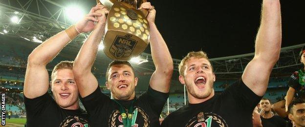 George, Sam and Thomas Burgess