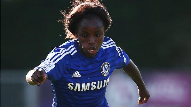 Chelsea striker Eniola Aluko