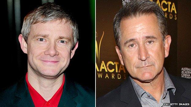 Martin Freeman (left) and Anthony LaPaglia