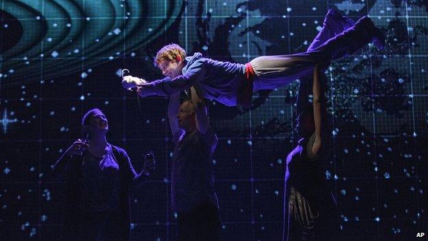 Alex Sharp in The Curious Incident of the Dog in the Night-Time