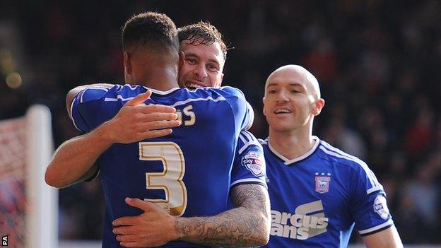 Tyrone Mings and Daryl Murphy