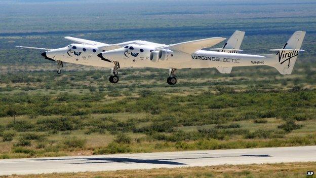 Virgin Galactic’s WhiteKnightTwo