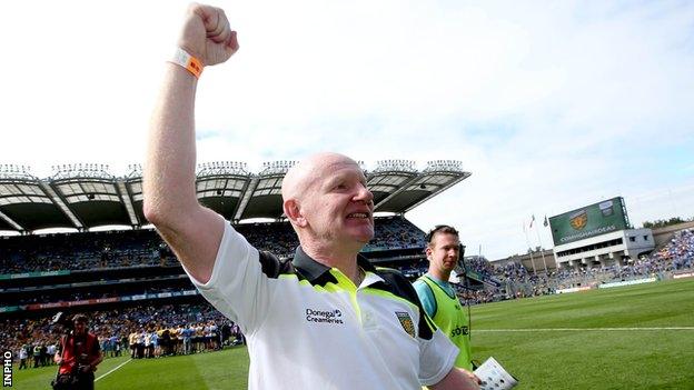 Donegal minor football boss Declan Bonner