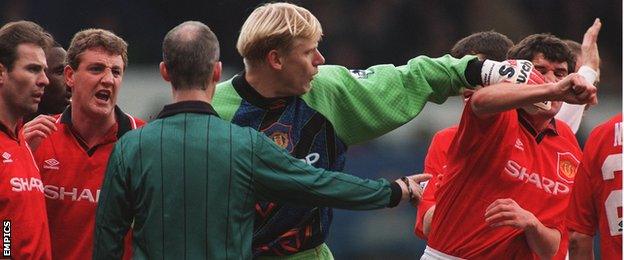 Roy Keane & Peter Schmeichel