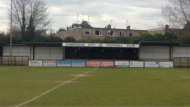 Cambridge City FC ground