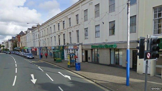 Google image of Prospect Terrace, Douglas Isle of Man