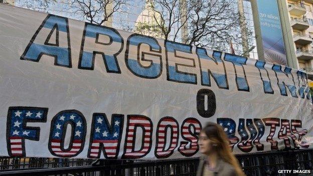 Argentina v America banner