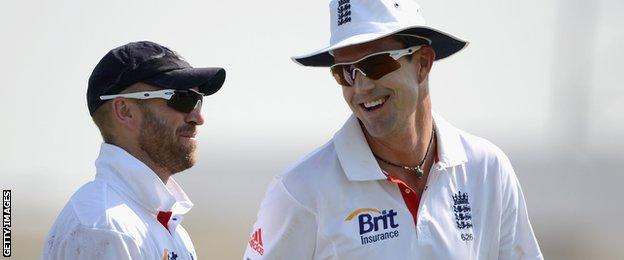 Matt Prior and Kevin Pietersen