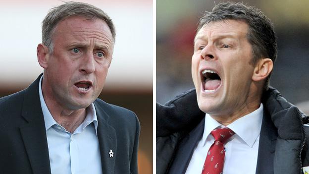 Mark Yates and Steve Cotterill