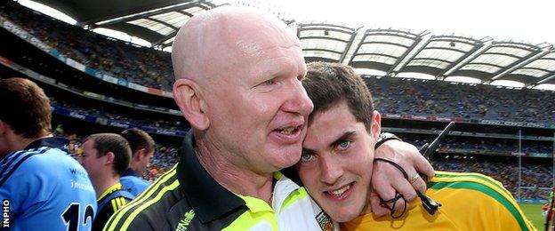 Declan Bonner after guiding Donegal to this year's All-Ireland Minor Final