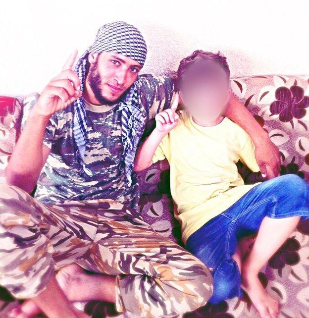 Erion with unidentified Syrian