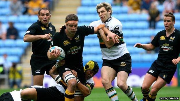 Wasps v Northampton at Coventry in 2007