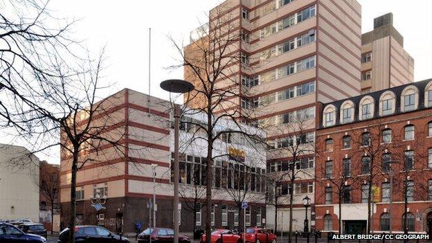Former Belfast tech building Brunswick Street