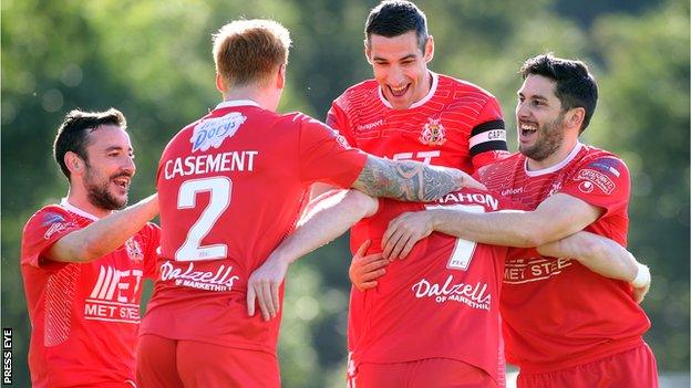 Portadown have made a good start to the season under Ronnie McFall