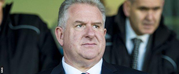 Rangers chief executive Graham Wallace