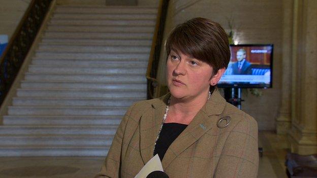 Enterprise Minister Arlene Foster said the introduction of the EU tobacco products directive had impacted on the plant