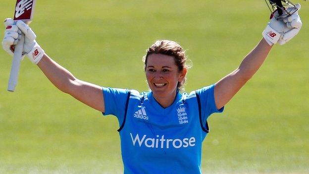 England captain Charlotte Edwards