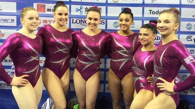 Great Britain's gymnasts