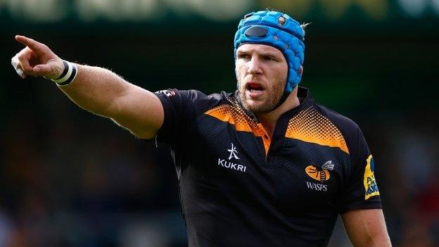 James Haskell, Wasps captain