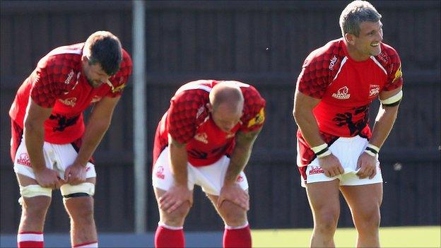 London Welsh players