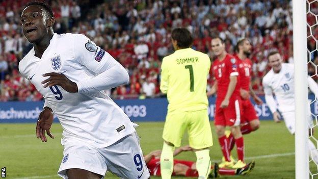 England celebrate