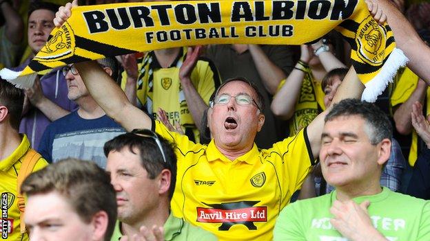 Burton fans