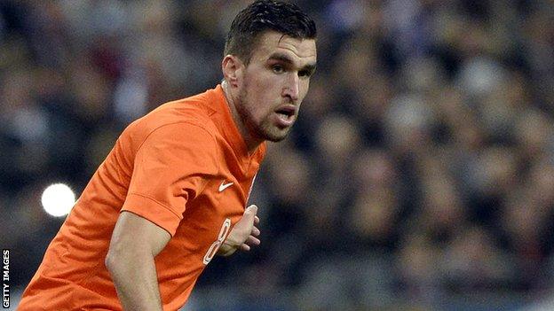 Netherlands and Roma midfielder Kevin Strootman