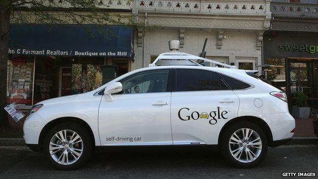 Google self-driving car