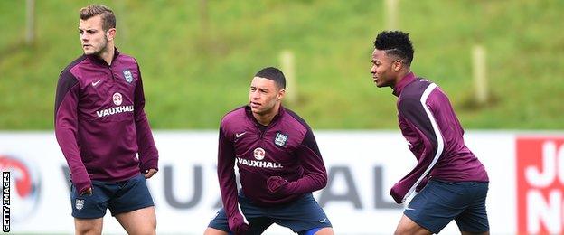 England training