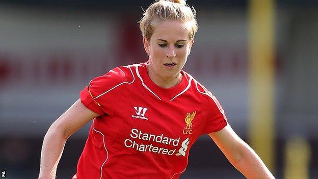 Natasha Dowie scores as Liverpool win 2-1 in Champions League